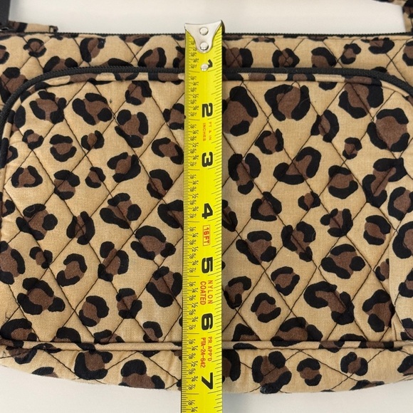 Vera Bradley Cheetah Quilted Crossbody Bag - Picture 9 of 9